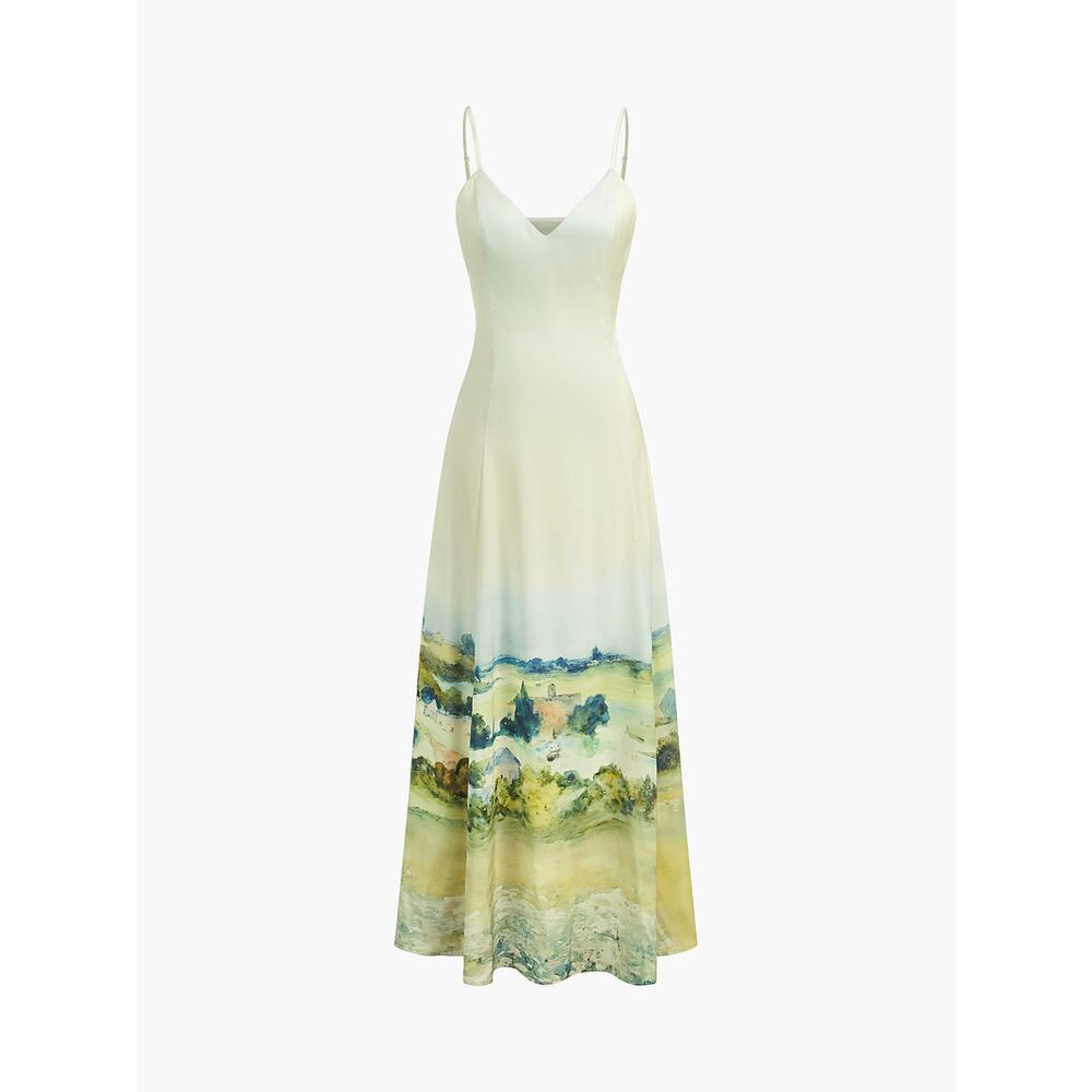 Commense Multicolor Midi Dress